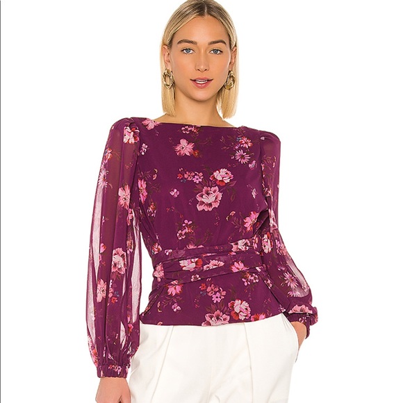 Dree Top in Jolene Floral - Picture 6 of 6